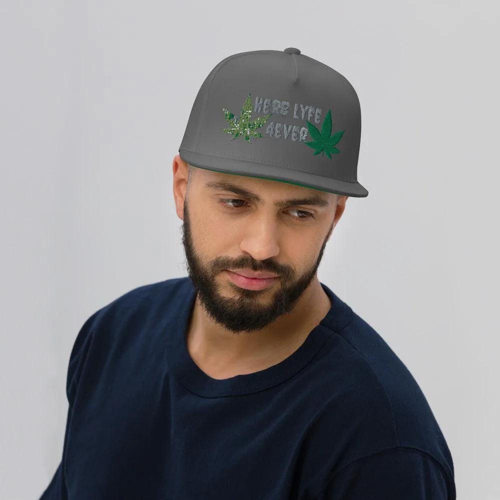 Herb Lyfe  Flat Bill Cap