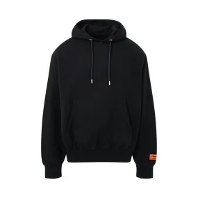 Heron Ex-Ray Recycled Hoodie in Black