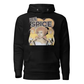 Ice Spice Hoodie Triple Orange Madness Midweight Unisex Hooded Blended Pullover