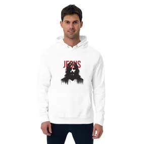 Jesus Graphics Men Eco Raglan Hoodie