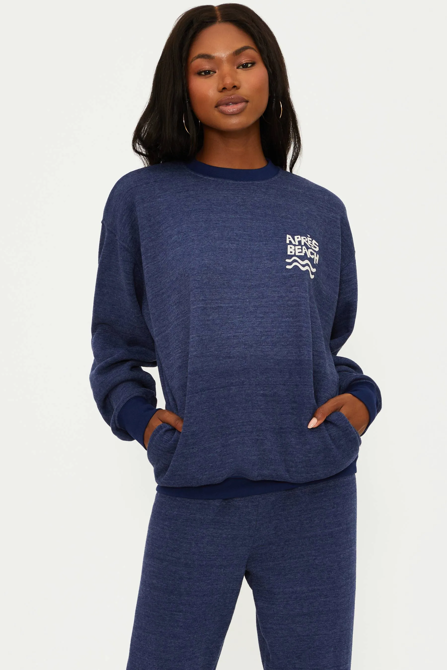 Kenzlie Pullover Navy Heather