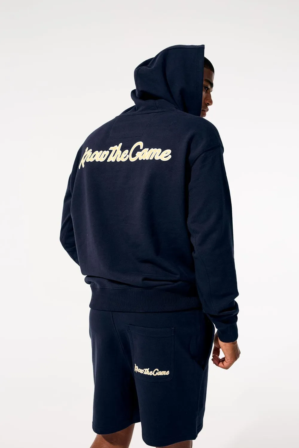 Know The Game Pullover Hoodie (Navy)