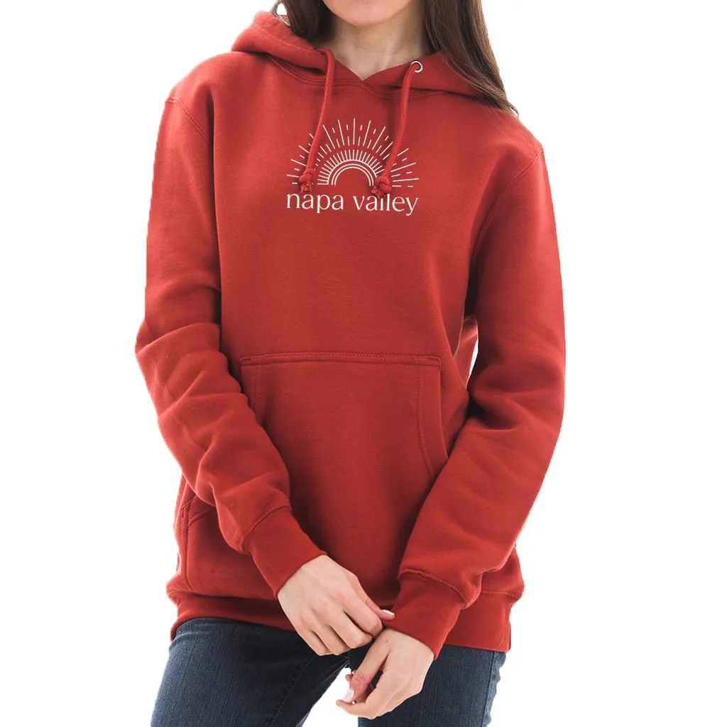 Lane Seven Unisex 10 Oz Heavyweight Pullover Hoodie 3 Panel Hood Printed with a Customizable SUNSHINE COLLECTION Design