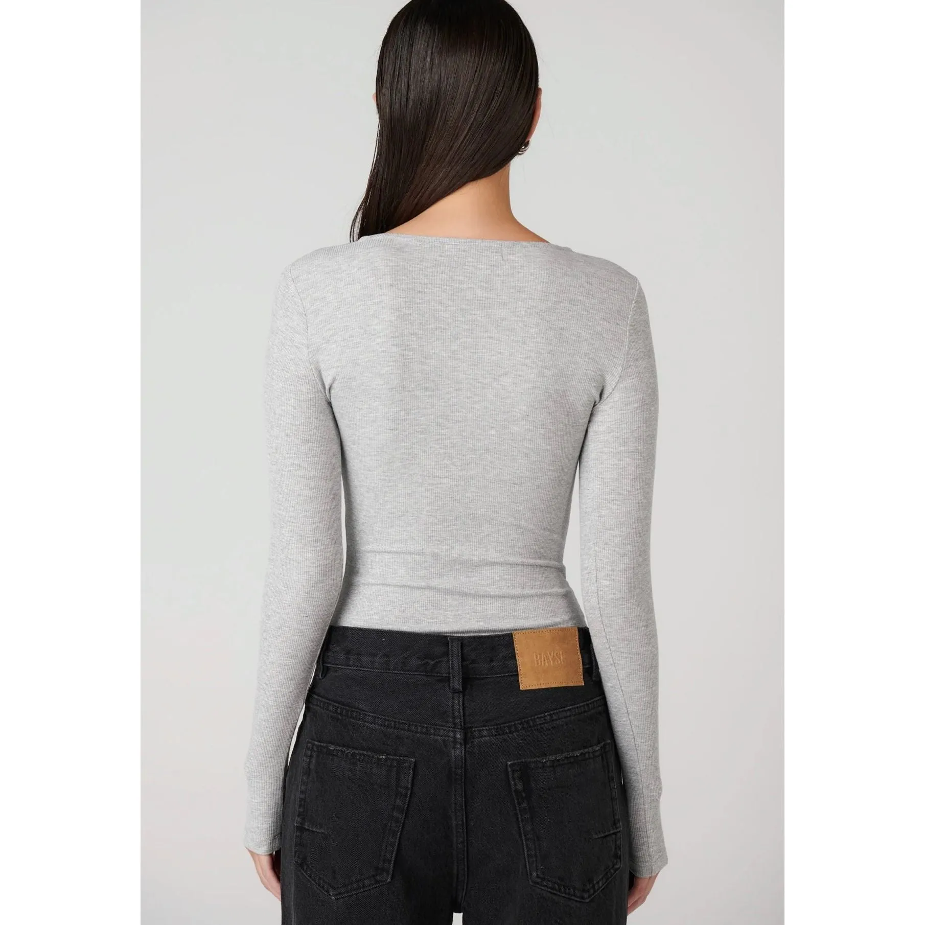 Lara Bodysuit Grey Marle