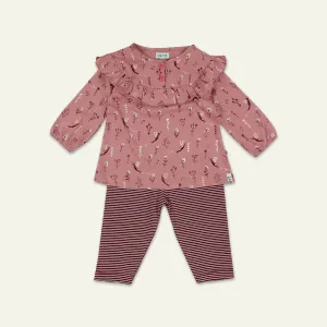 Lilly and Sid Organic Collection Tunic/Leggings Set Fairies (0-18mths)