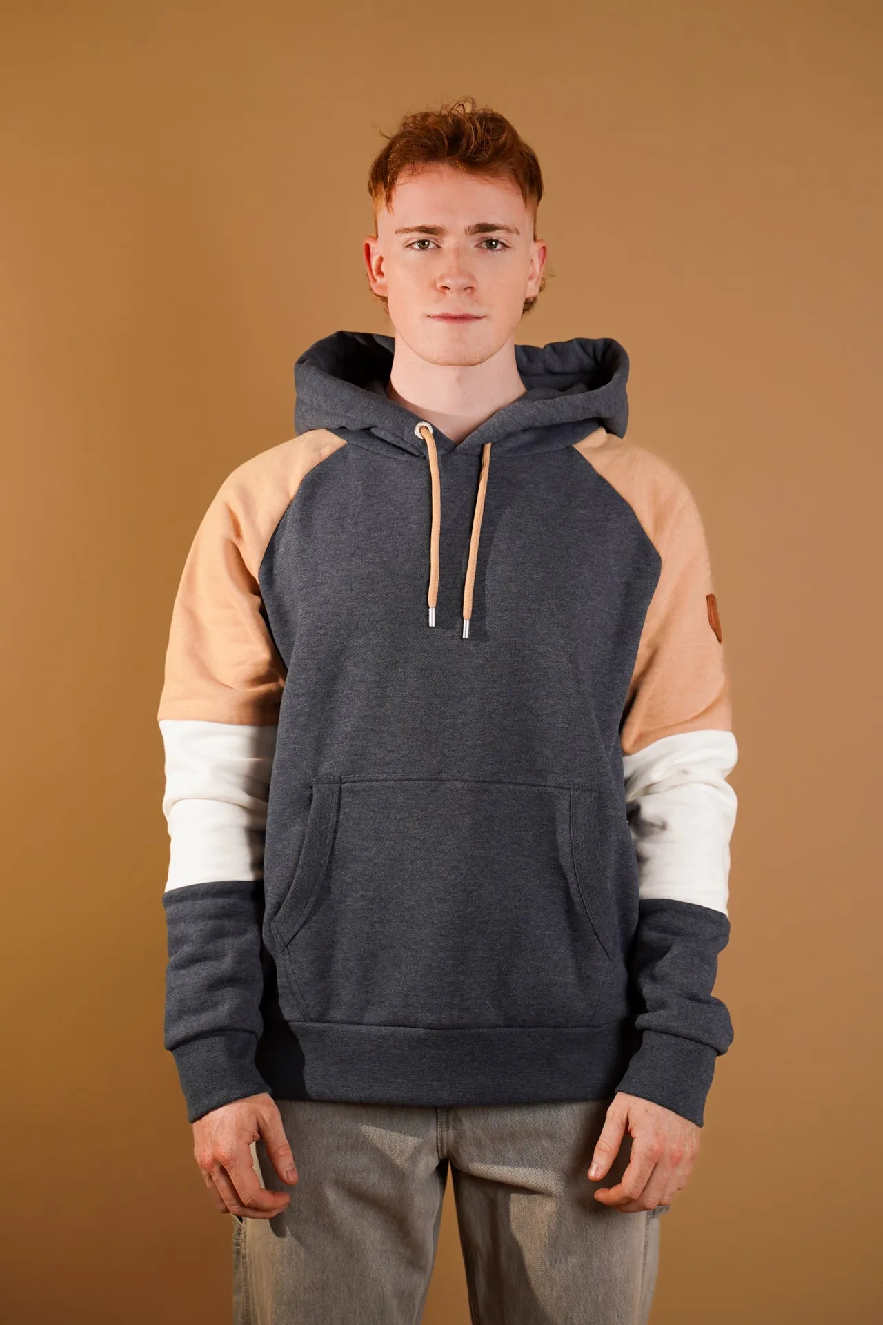 Lyric Navy Mix Hoodie