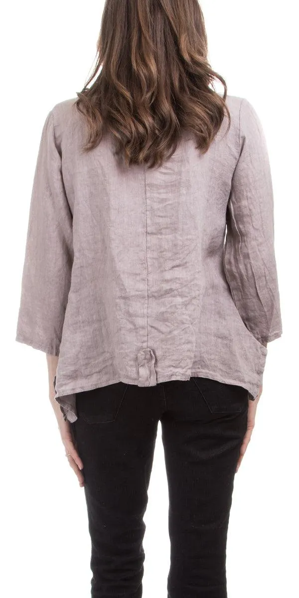 Maira Linen Top