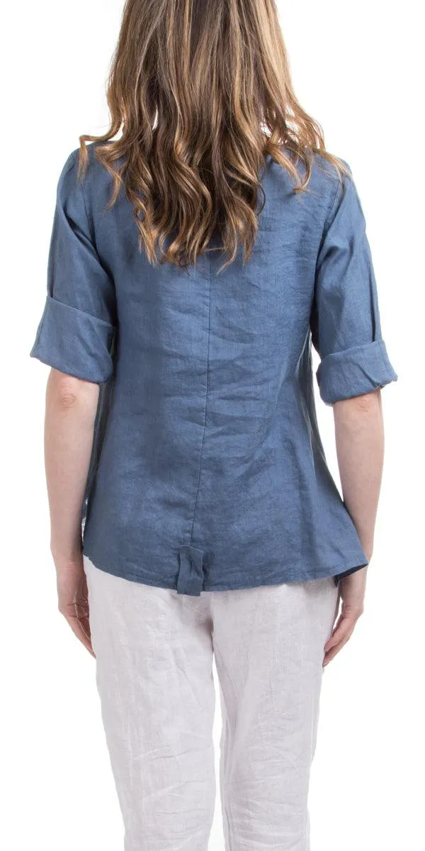 Maira Linen Top