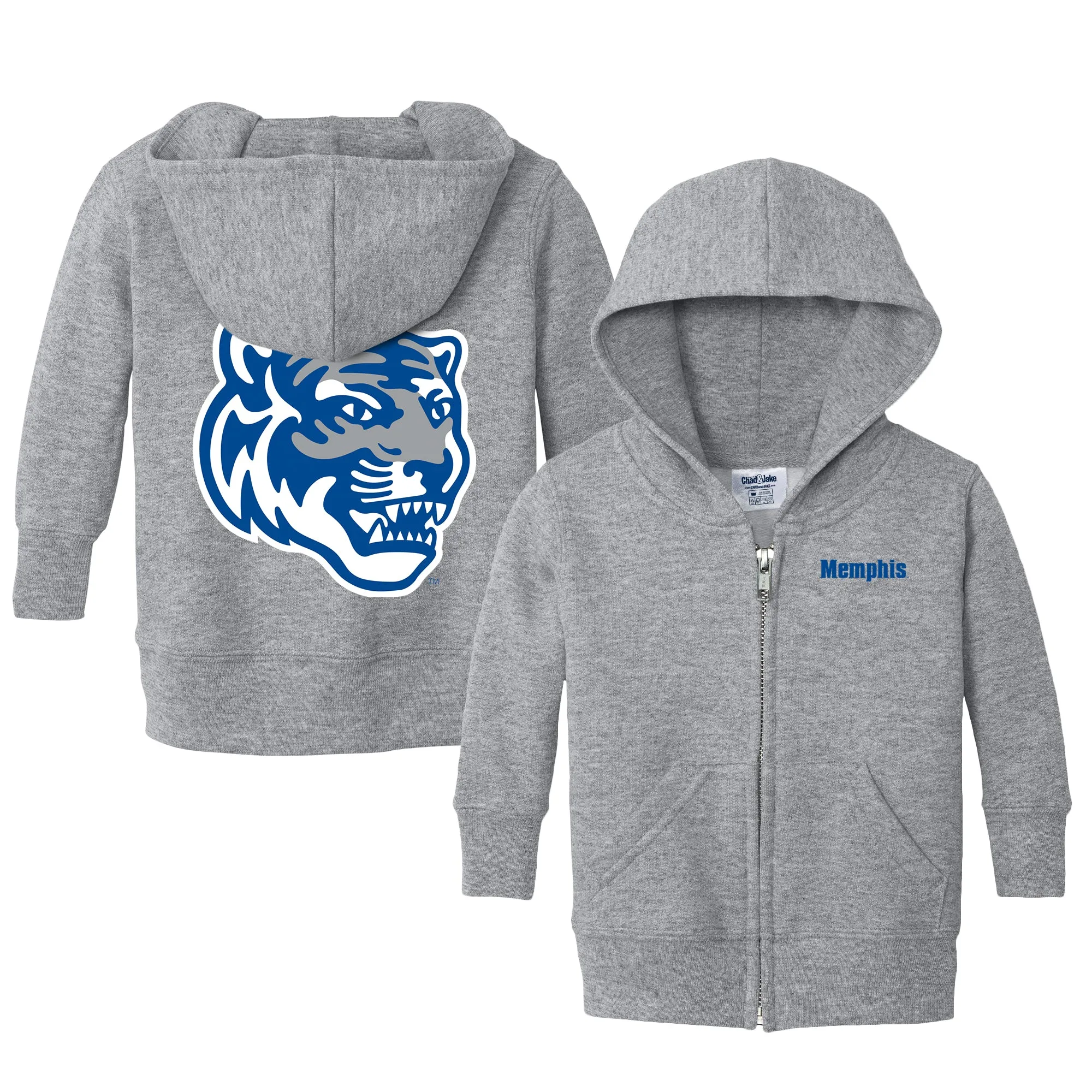 Memphis Tigers Logo Infant Full-Zip Sweatshirt