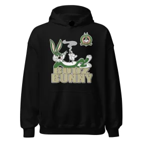 Midweight Hoodie Blended Cotton Ultra Soft Budz Bunny Unisex Pullover