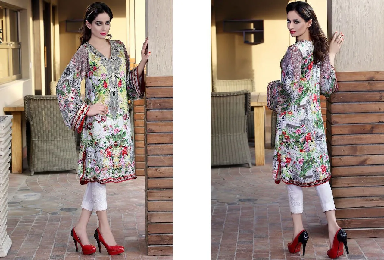 Motifz Silk Tunic - 1108A