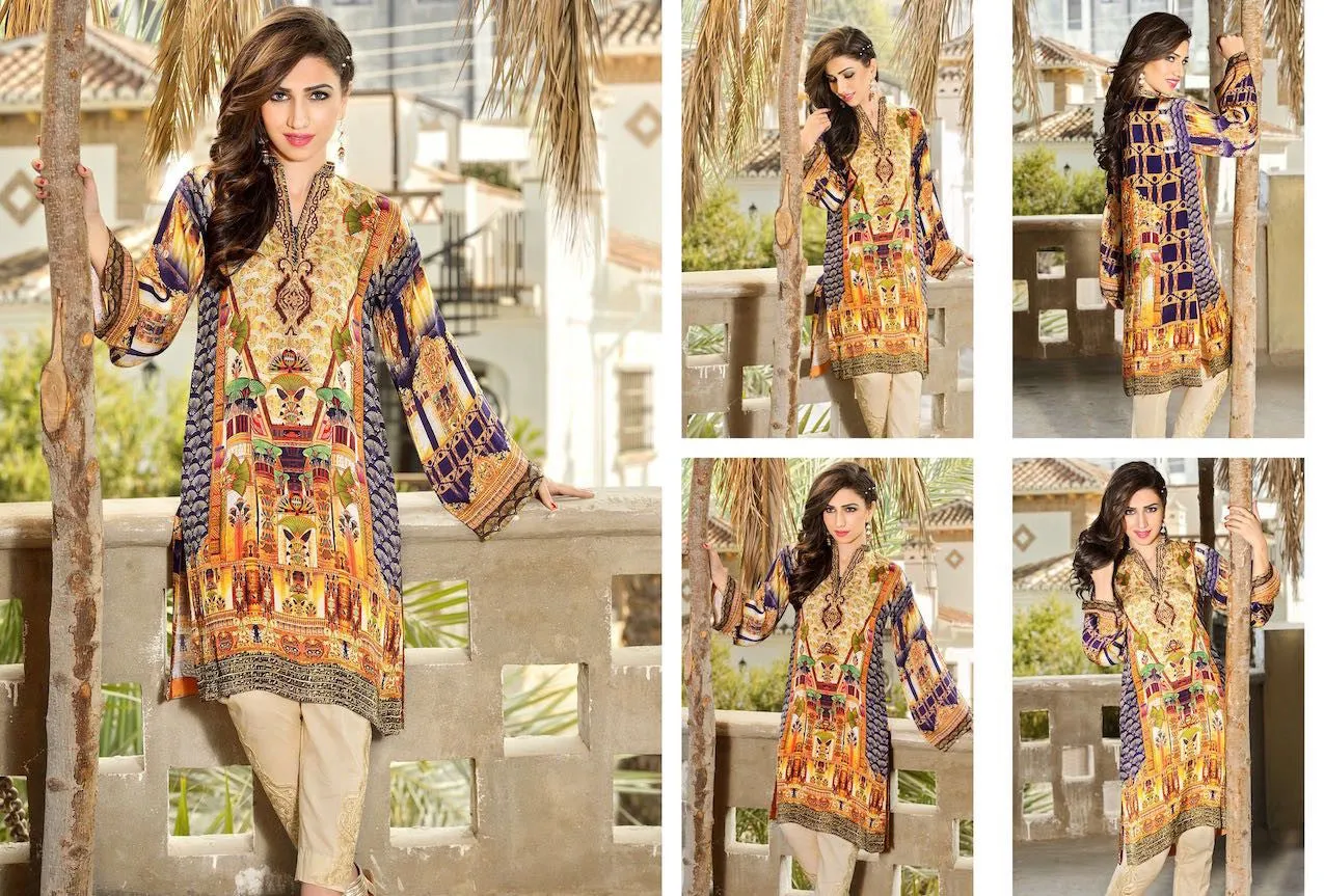 Motifz Silk Tunic - 1204A