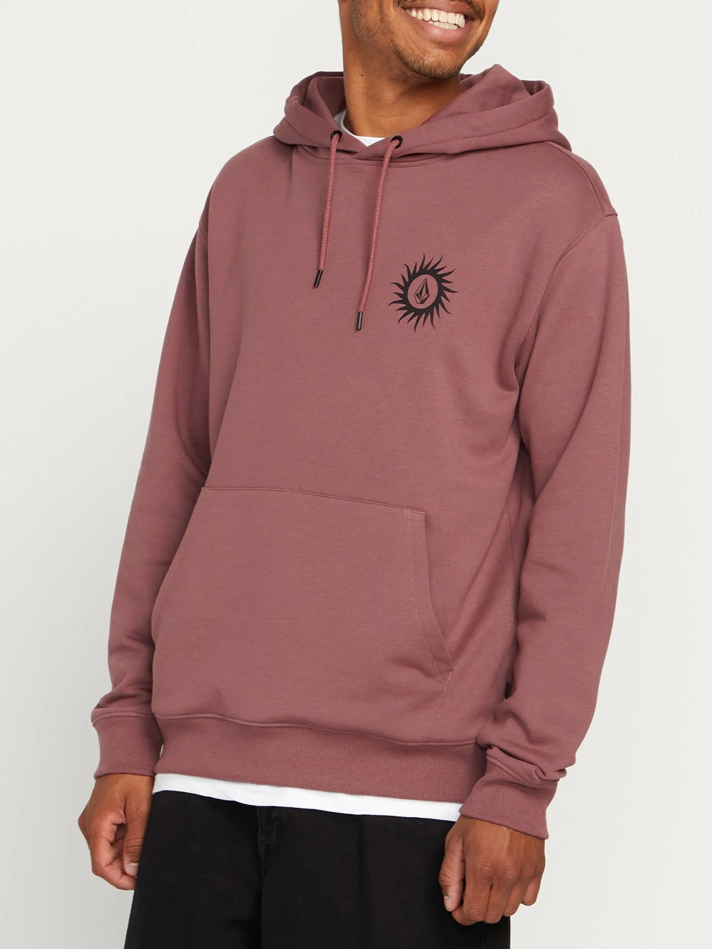 Mountainside Pullover Sweatshirt - Bordeaux Brown