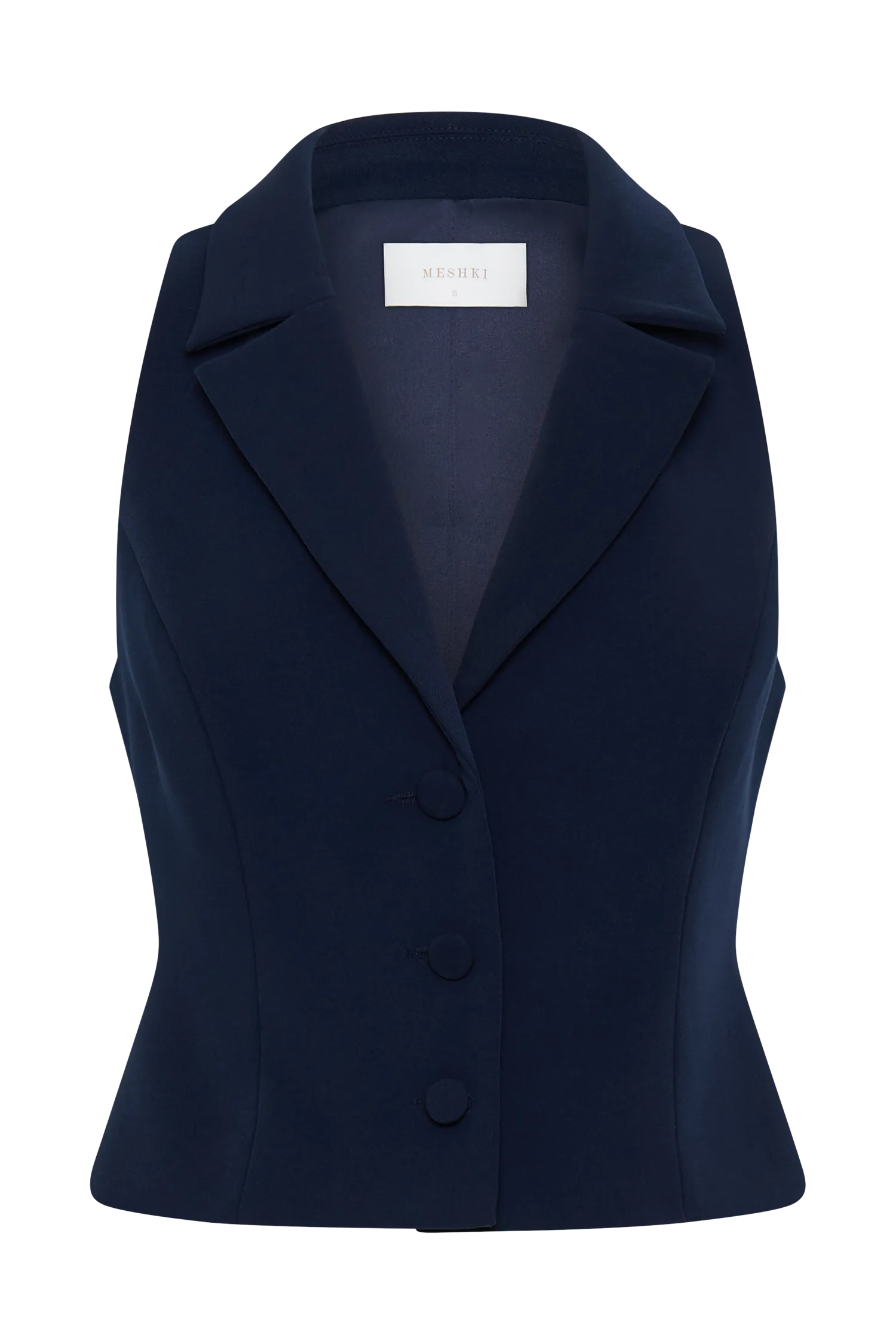 Mura Suiting Vest - Navy