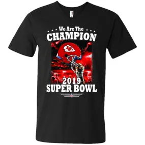 Nfl – Kansas City Chiefs We Are The Champion 2019 Super Bowl Football Men V-Neck T-Shirt