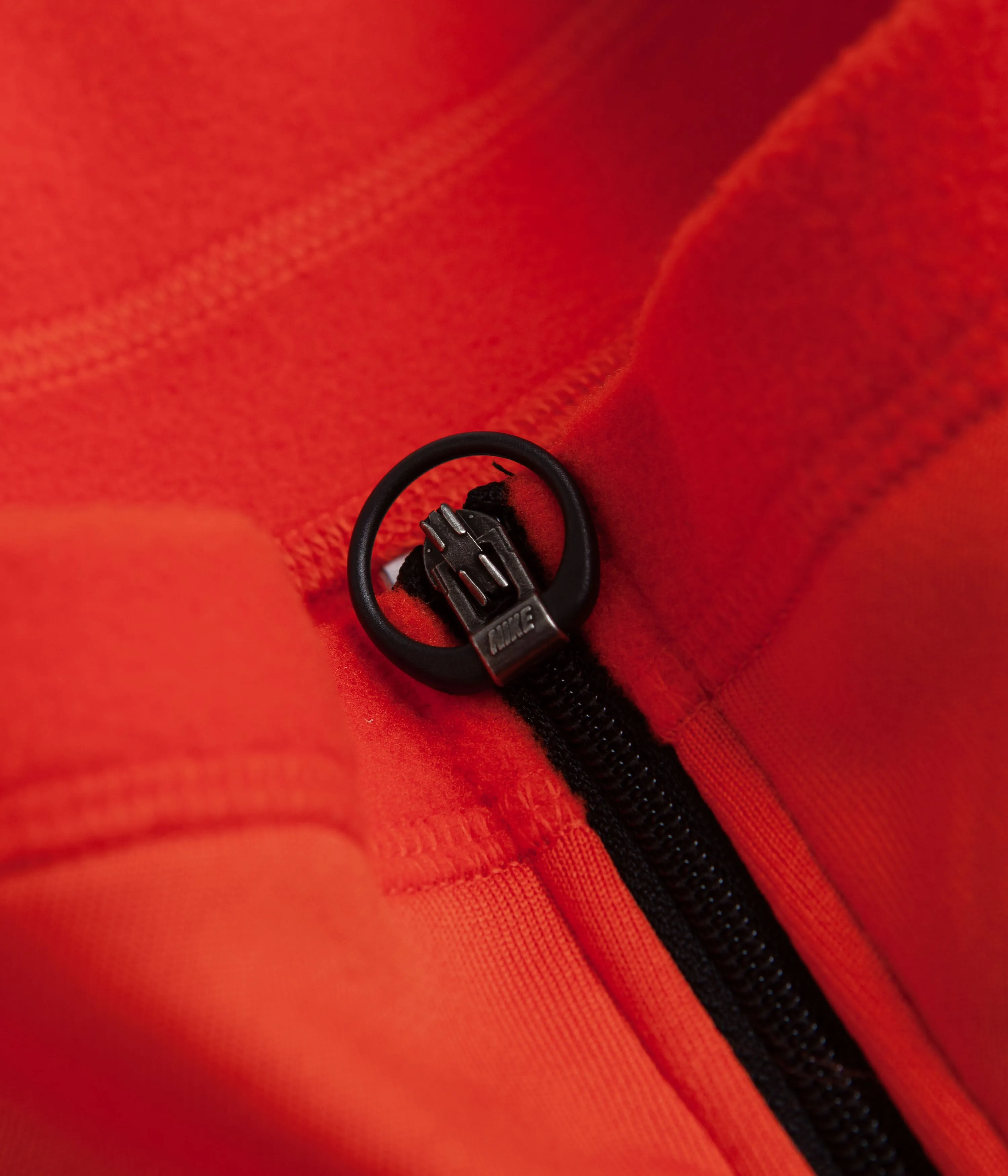 Nike ACG Oregon Series Polartec Zip Sweatshirt - Picante Red / Black / Wolf Grey