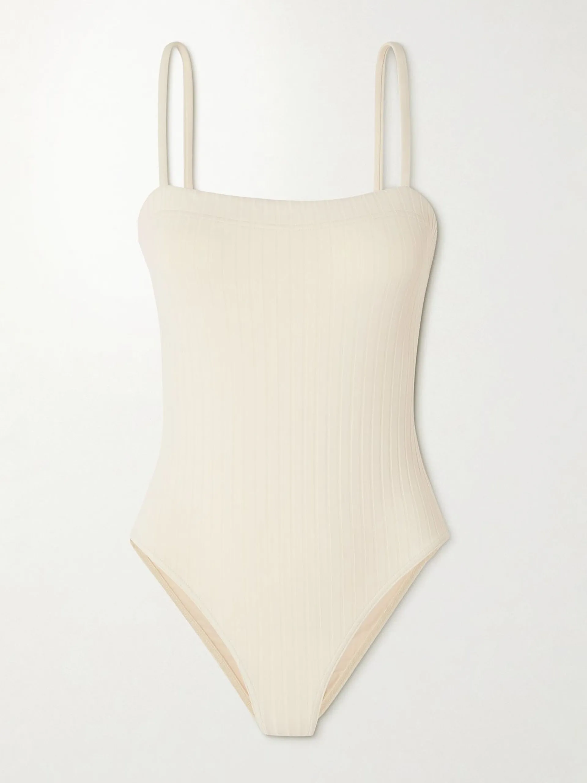 Paradise Tropicalia ribbed swimsuit