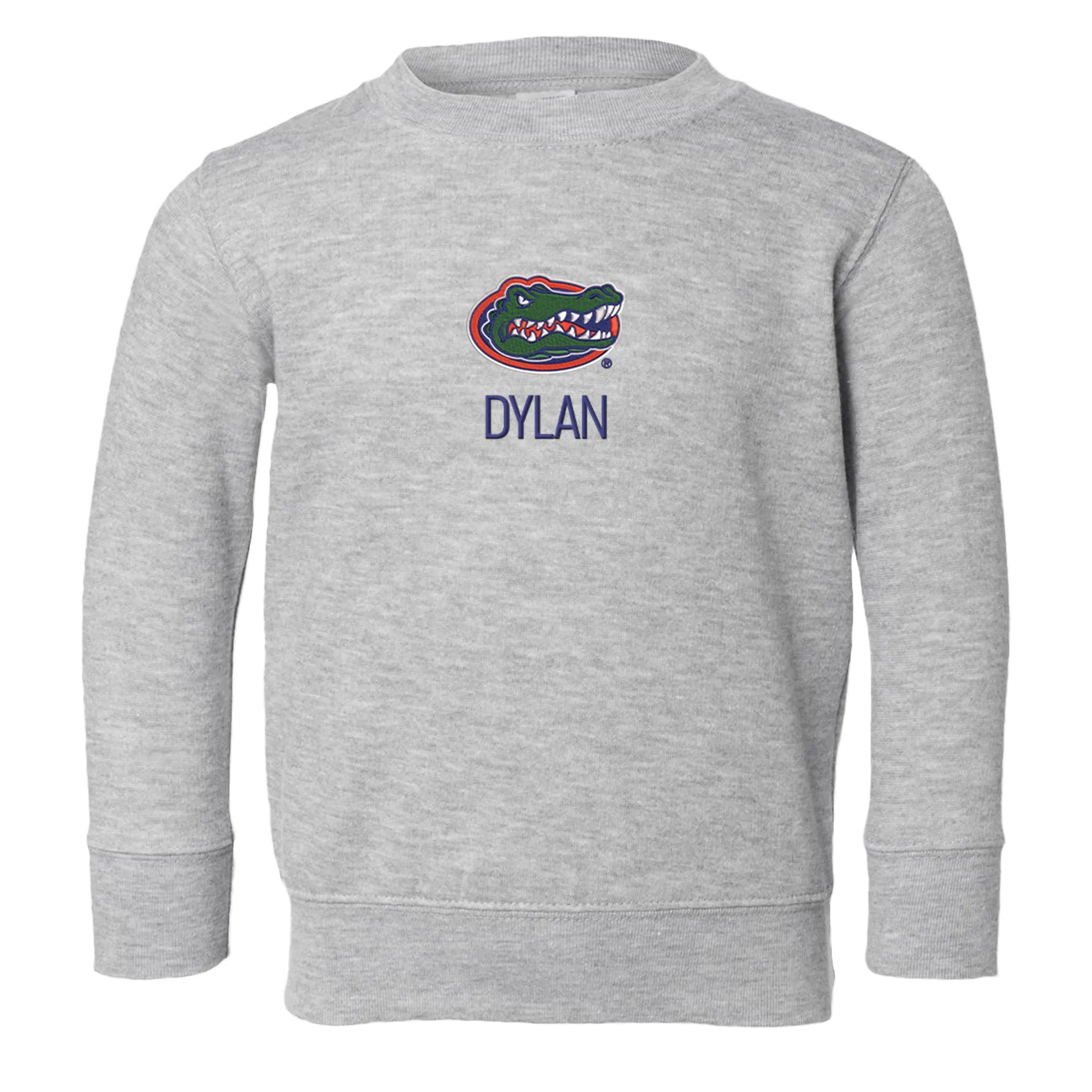 Personalized Florida Gators Toddler Crewneck Sweatshirt