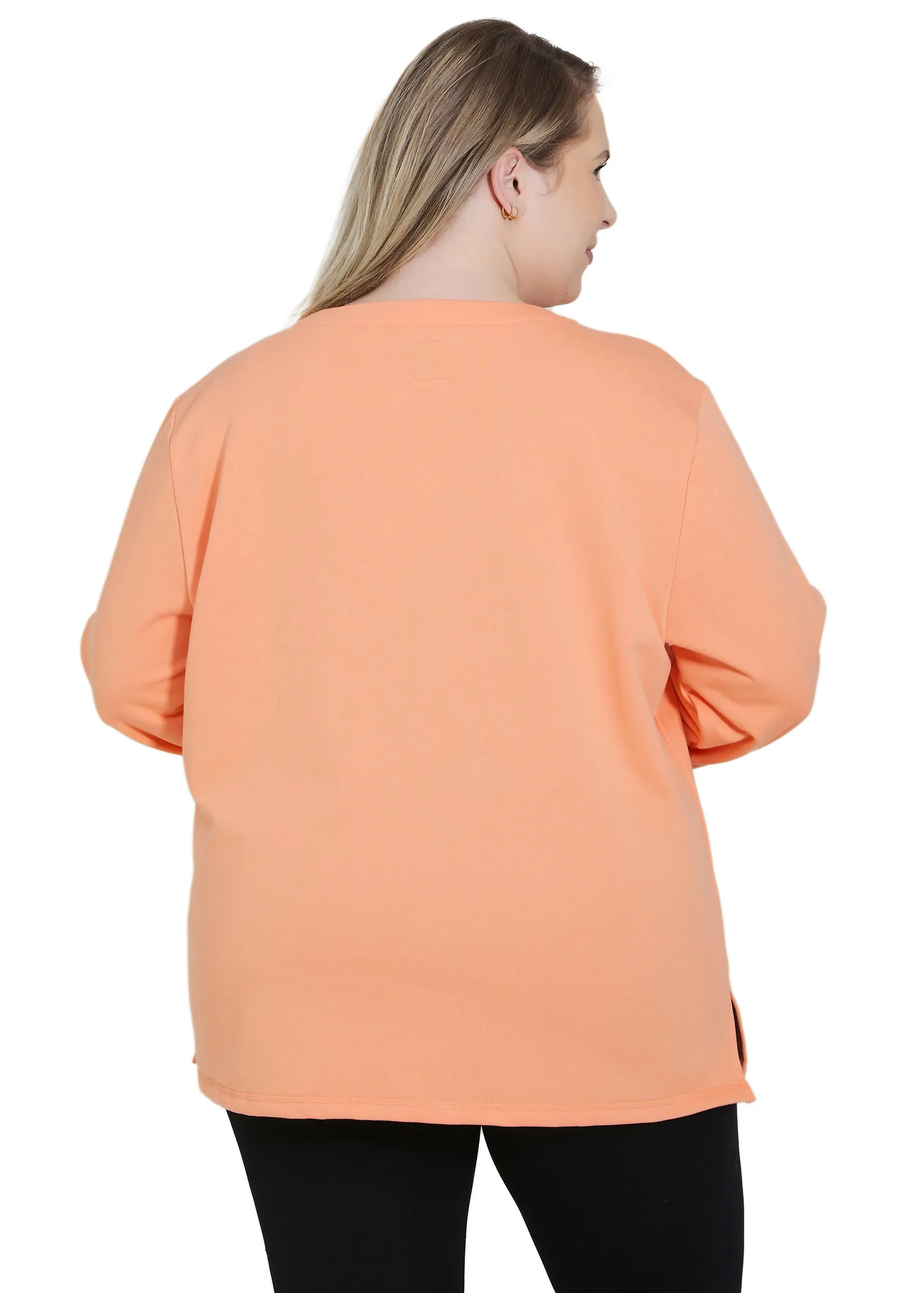 Plus Size Chemo Shirt for Women Chest Port Access Perfect Chemo-Patient Gift Coral