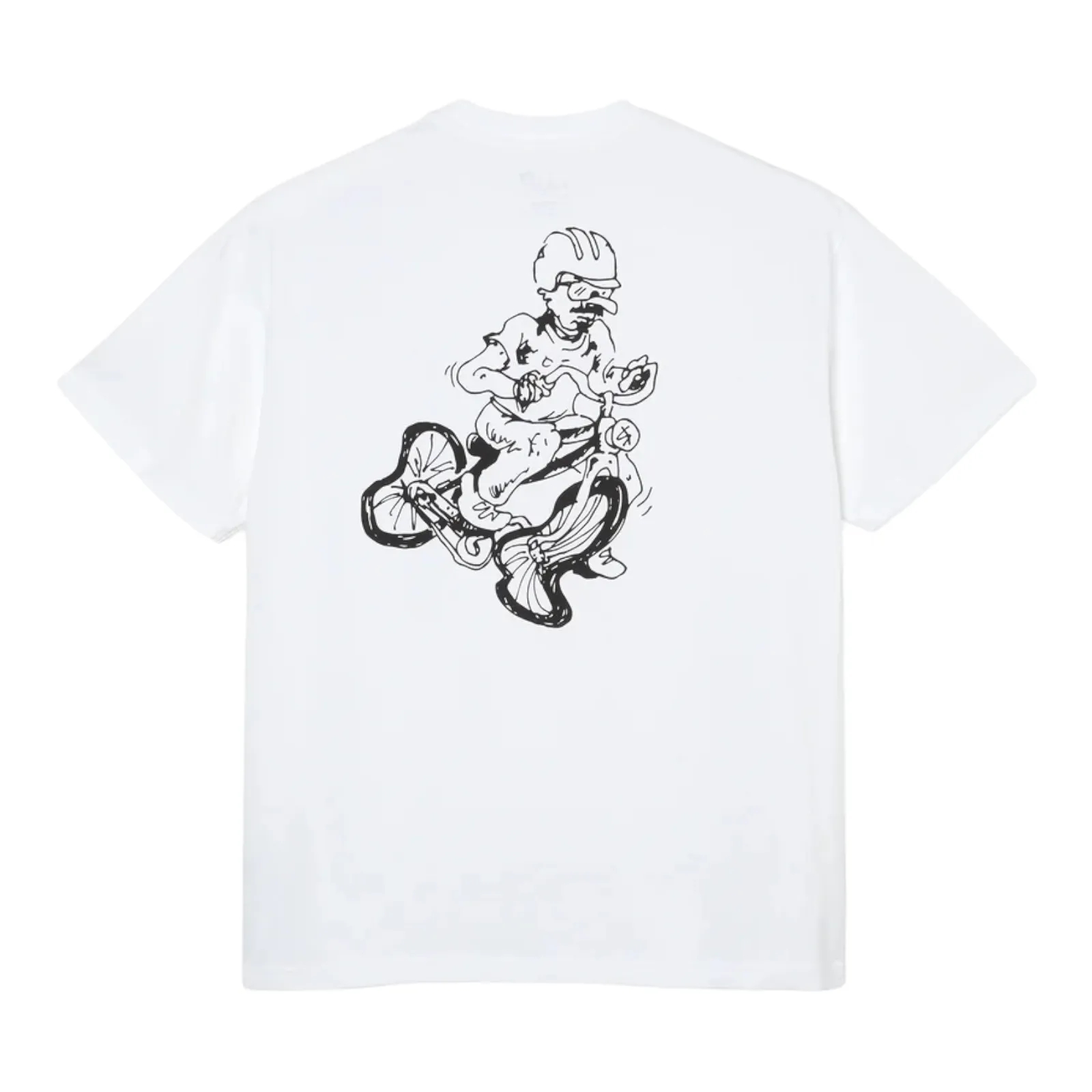 POLAR FLAT TIRE T SHIRT WHITE