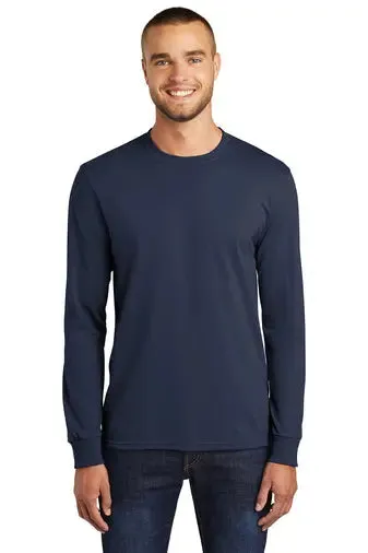 Port & Company - Core Blend Long Sleeve Tee, Safety Orange