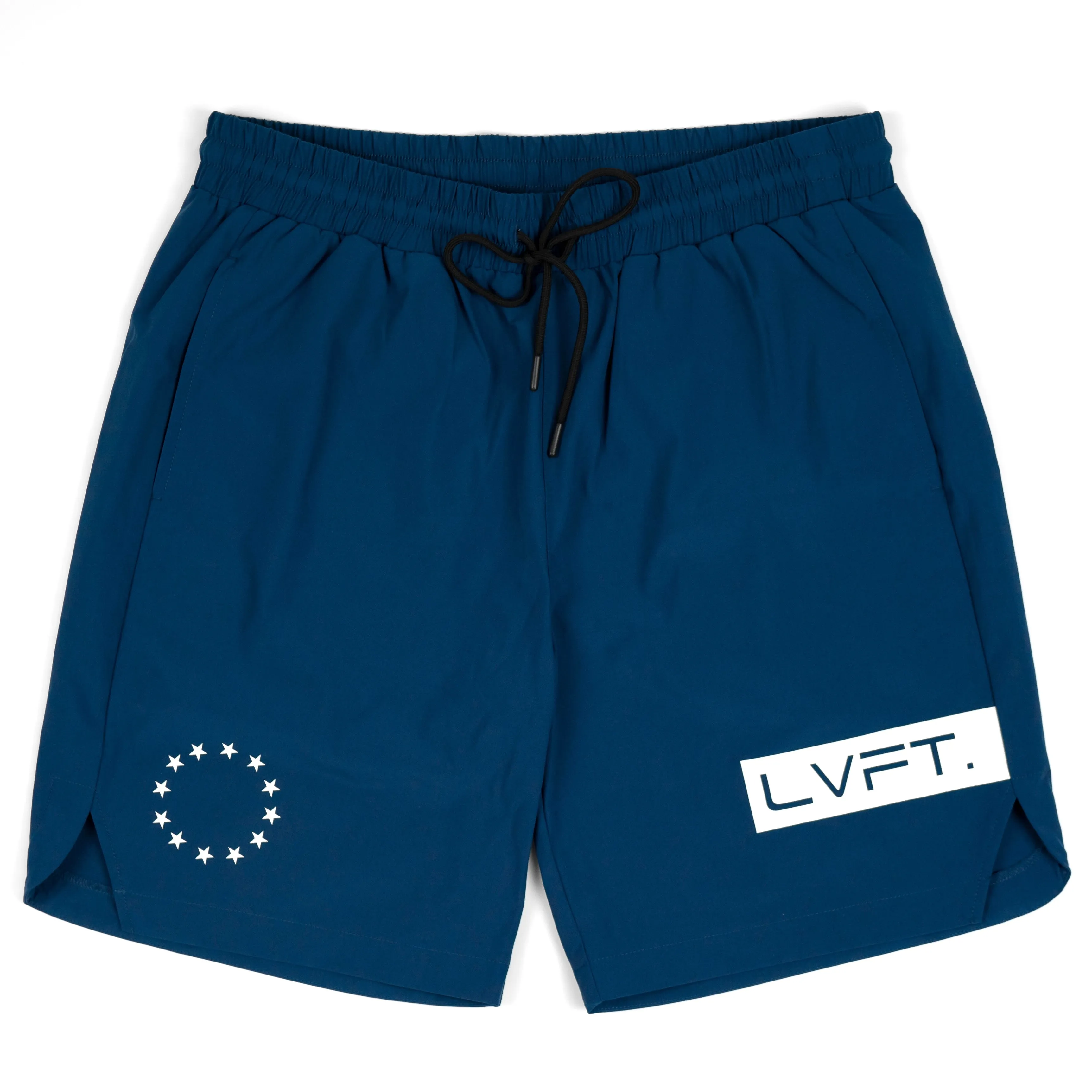 Relay Shorts - Navy / White