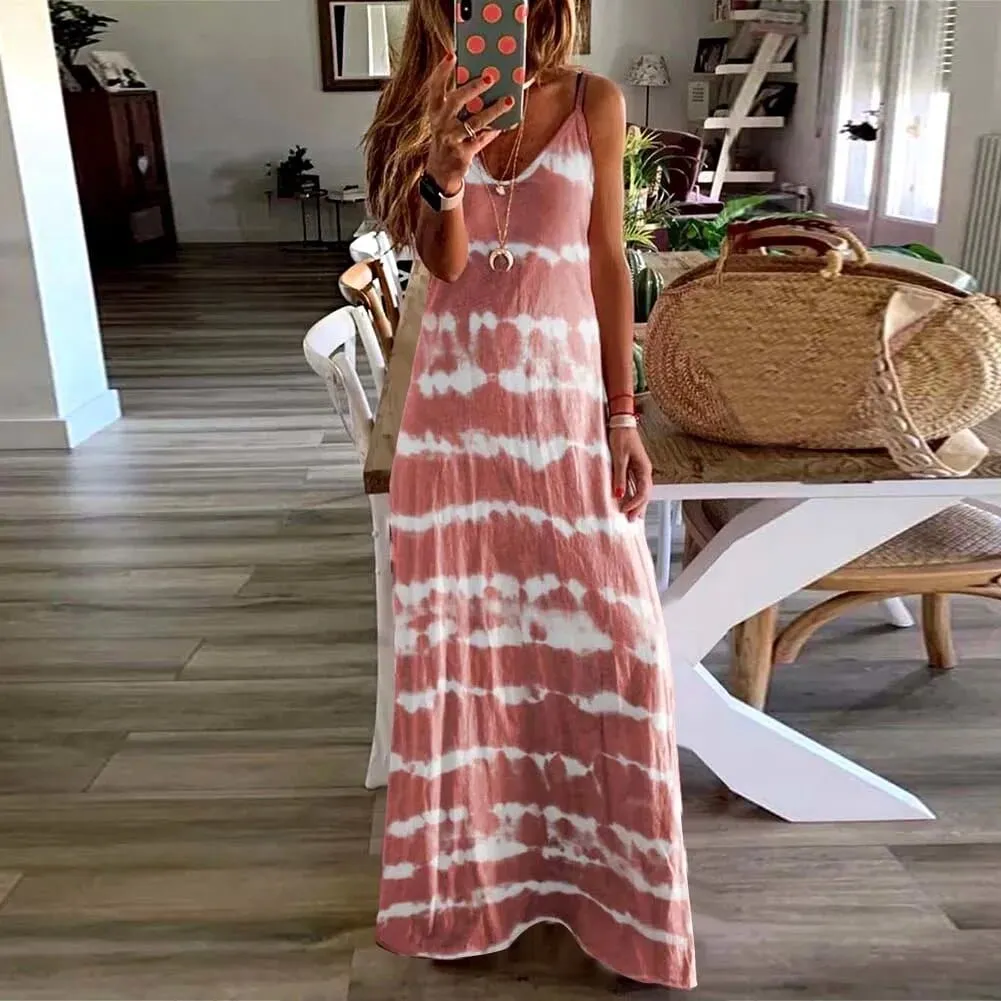 Sleeveless Casual Loose Maxi Dress