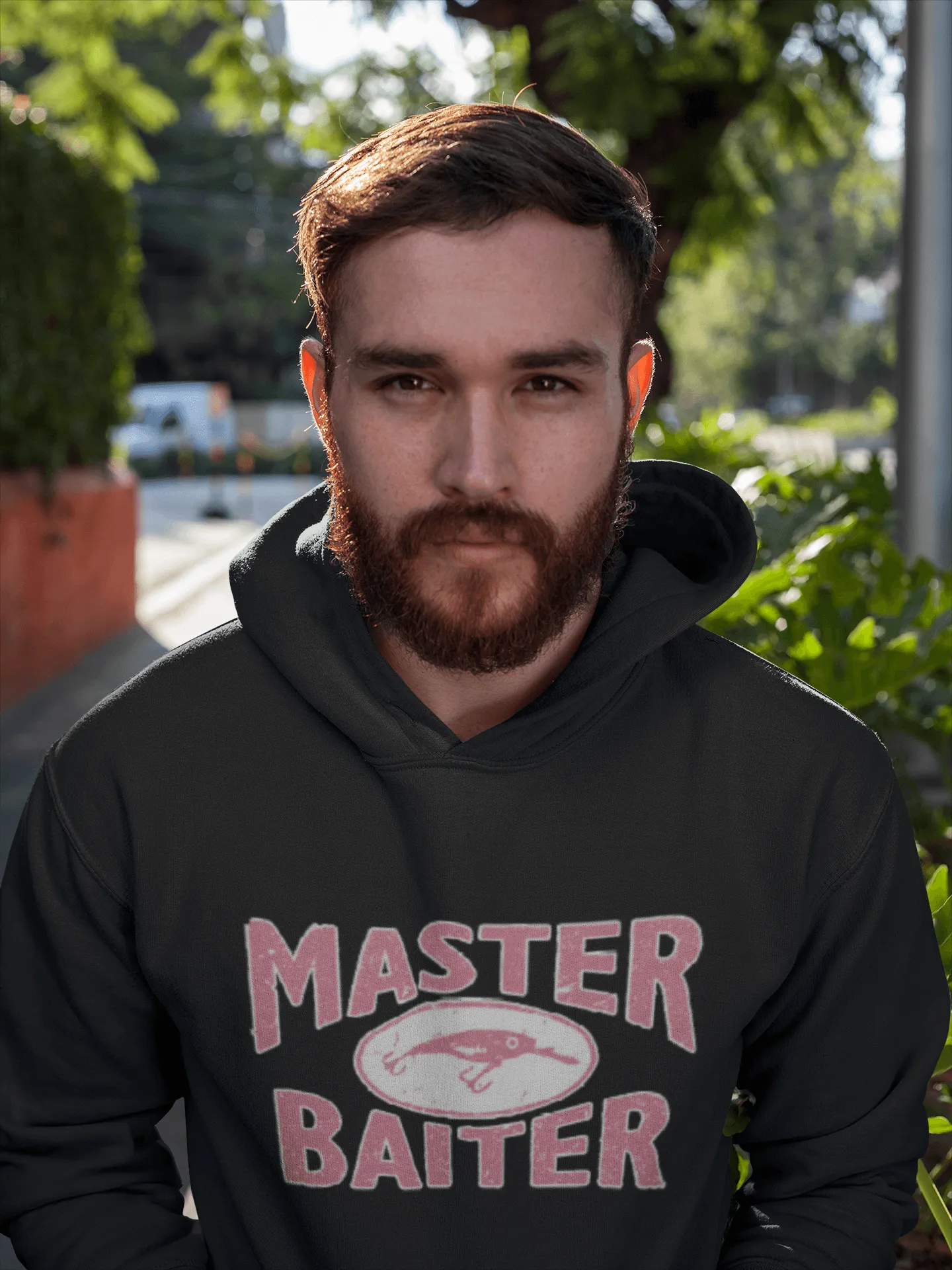 Soft Feel Midweight Hoodie Master Baiter Unisex Pullover