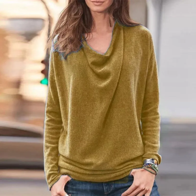 Solid Color Sweater