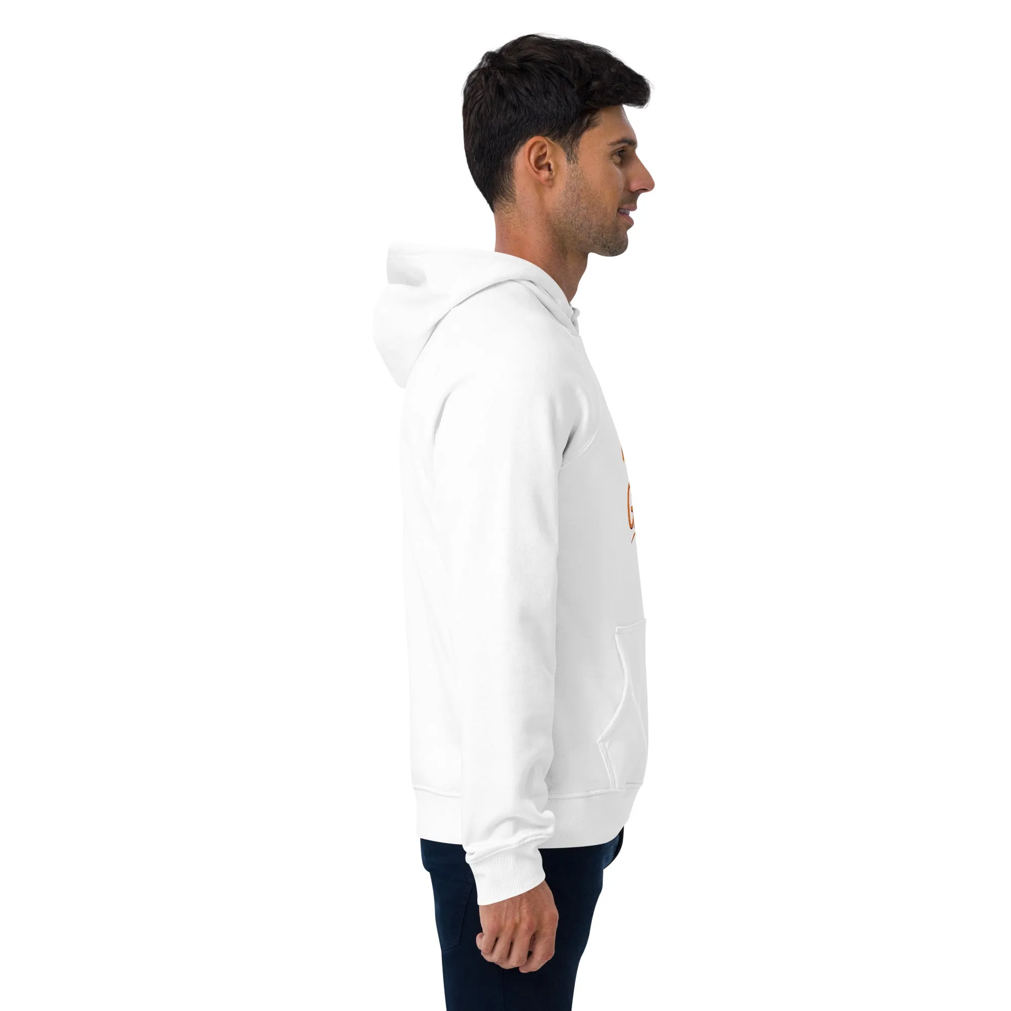 Stay Grateful Graphic Men Eco Raglan Hoodie