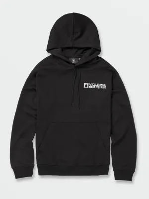 STRIKEHOOD PULLOVER HOODIE - BLACK