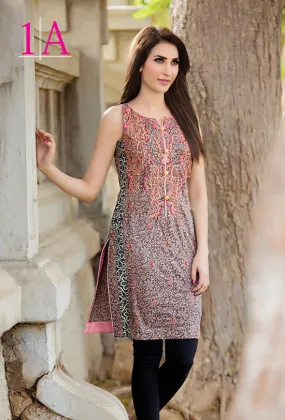 Subhata Embroidered Lawn Tunic Collection - 1A