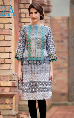 Subhata Embroidered Lawn Tunic Collection - 2A