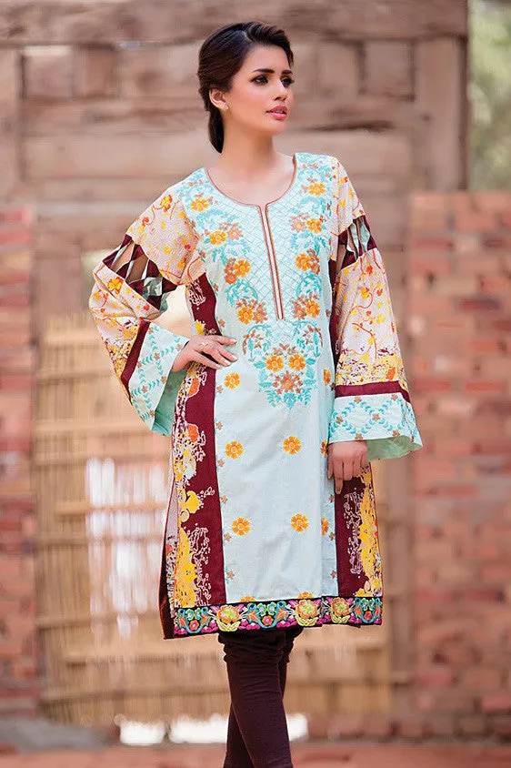 Subhata Embroidered Lawn Tunic Collection - 5B