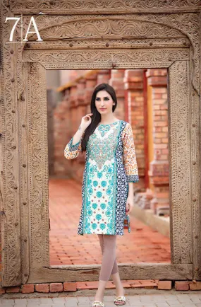 Subhata Embroidered Lawn Tunic Collection - 7A