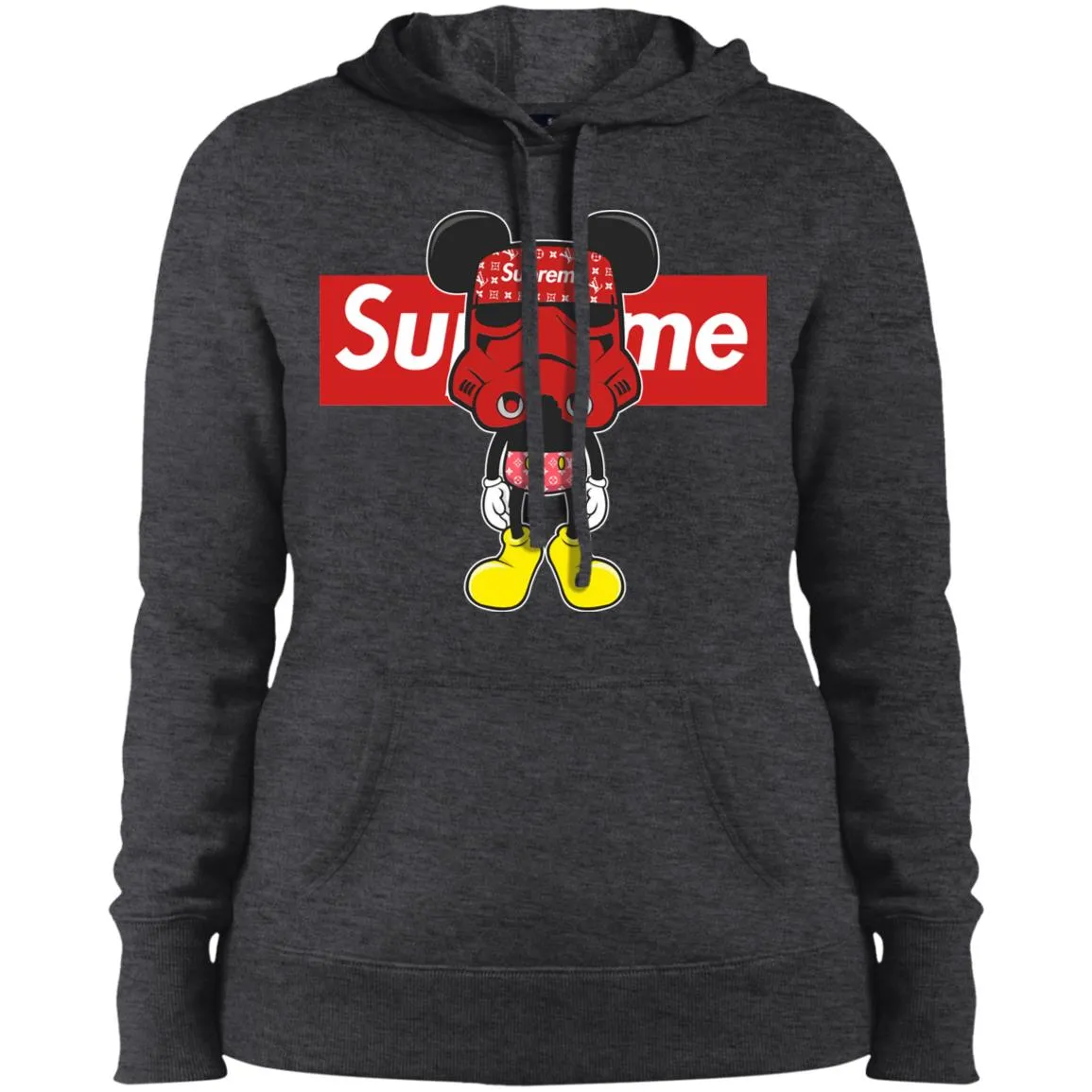 Supreme Robot Mickey Hot T-shirt Women Hooded Sweatshirt