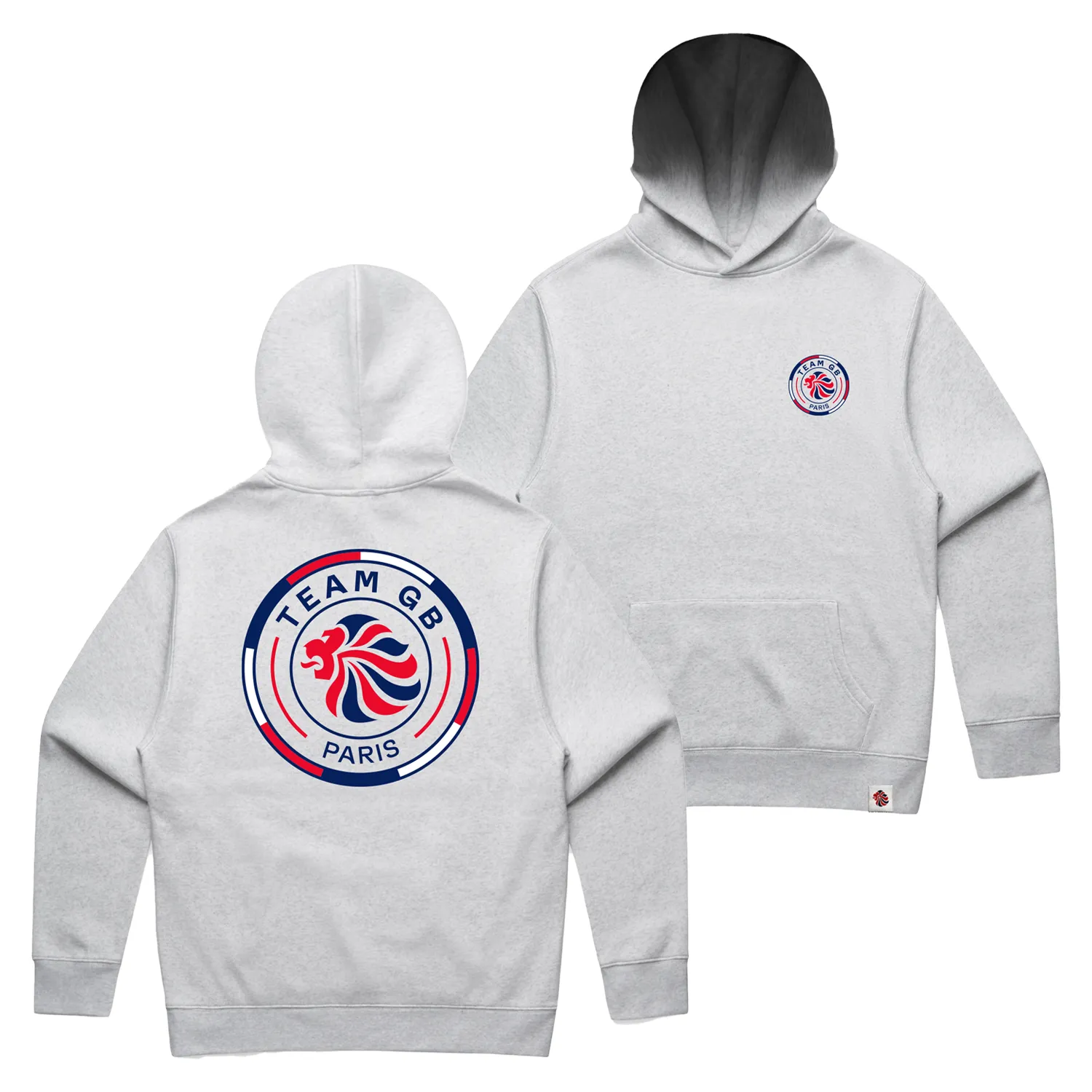 Team GB Cirque Hoodie Heather Grey