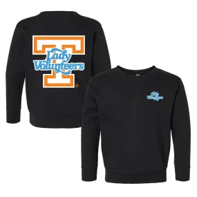 Tennessee Volunteers Lady Vols Logo Toddler Crewneck Sweatshirt