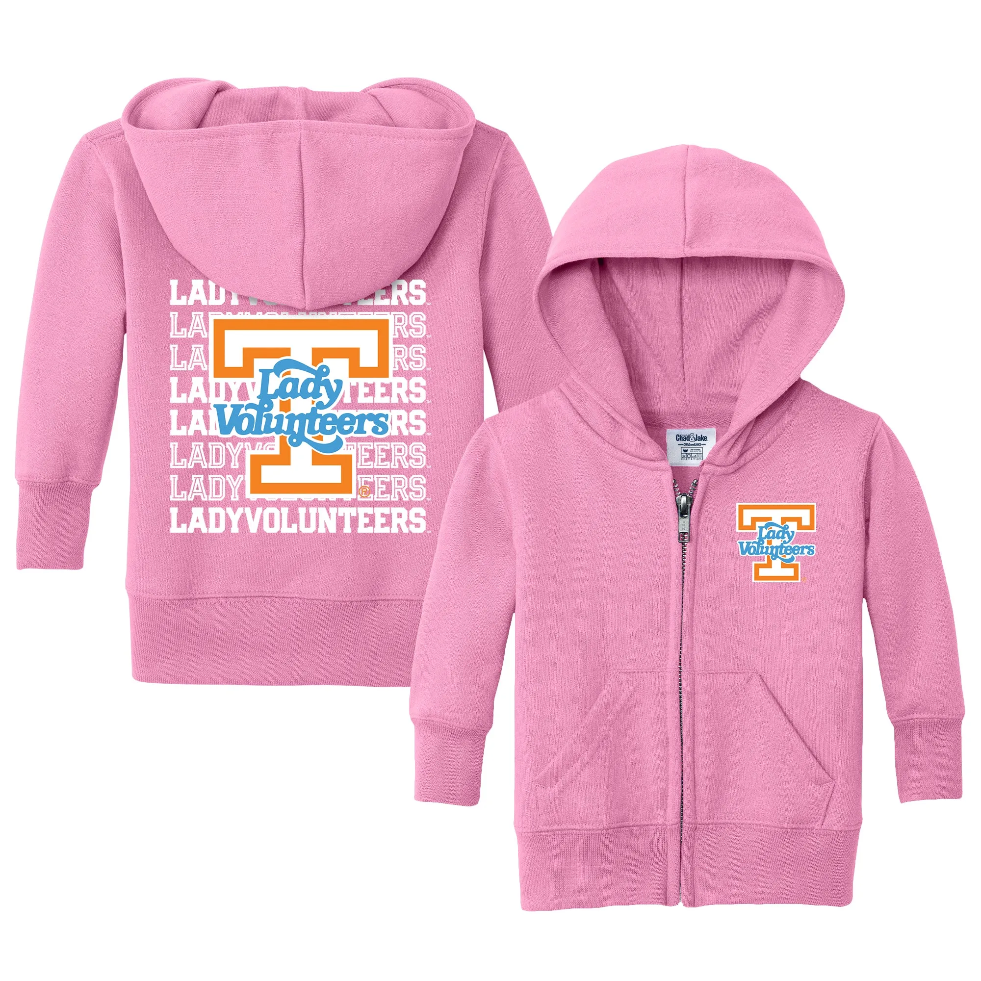 Tennessee Volunteers Lady Vols Retro Infant Full-Zip Sweatshirt