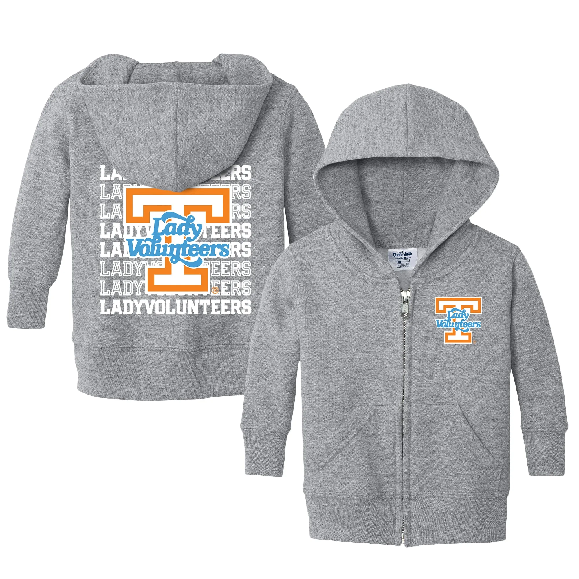 Tennessee Volunteers Lady Vols Retro Infant Full-Zip Sweatshirt