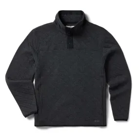 The Fall Line Pullover in Coal Heather