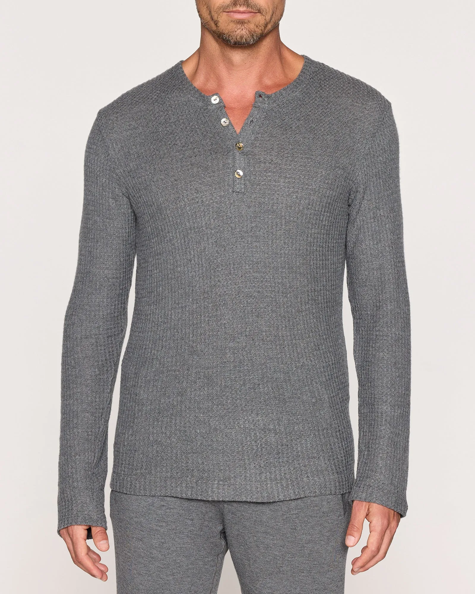 The Men's Waffle Henley