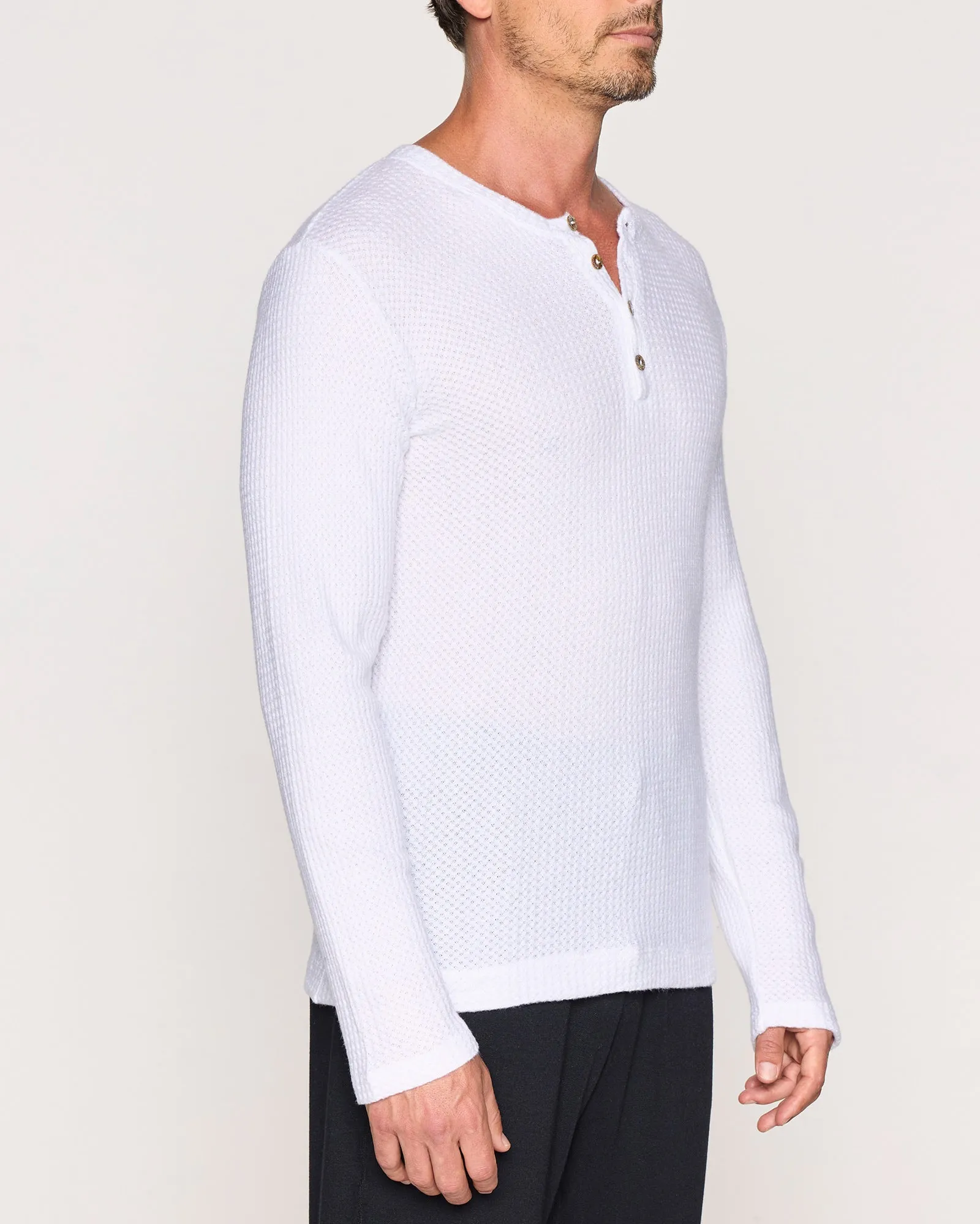 The Men's Waffle Henley