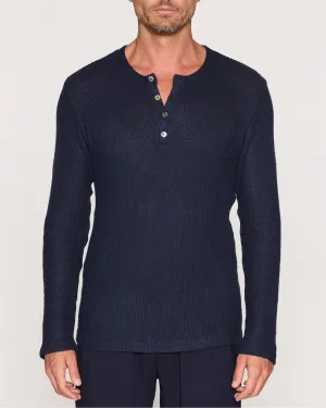 The Men's Waffle Henley