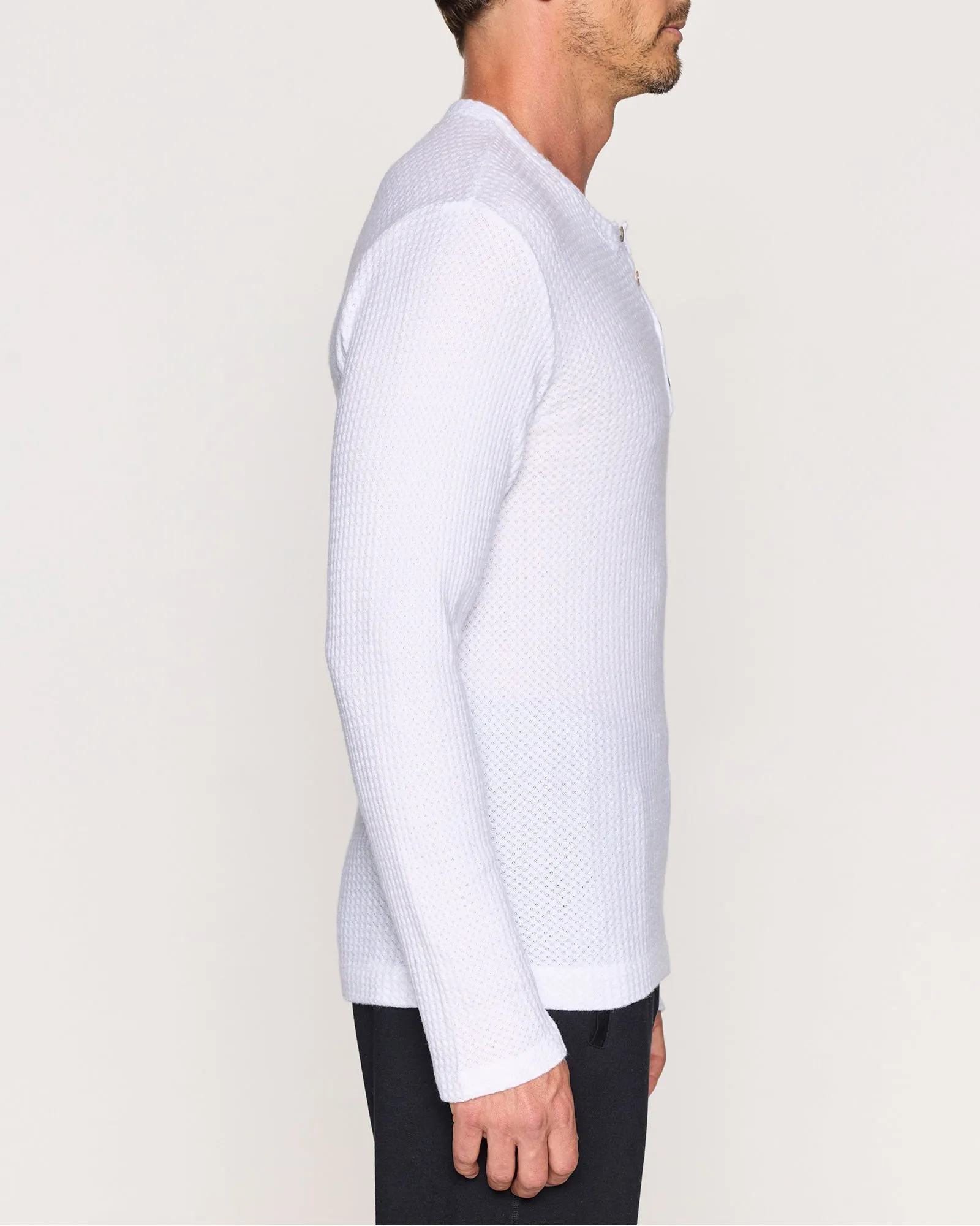 The Men's Waffle Henley