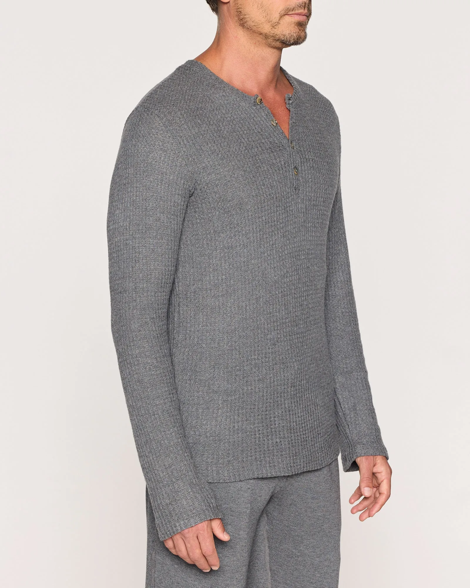 The Men's Waffle Henley