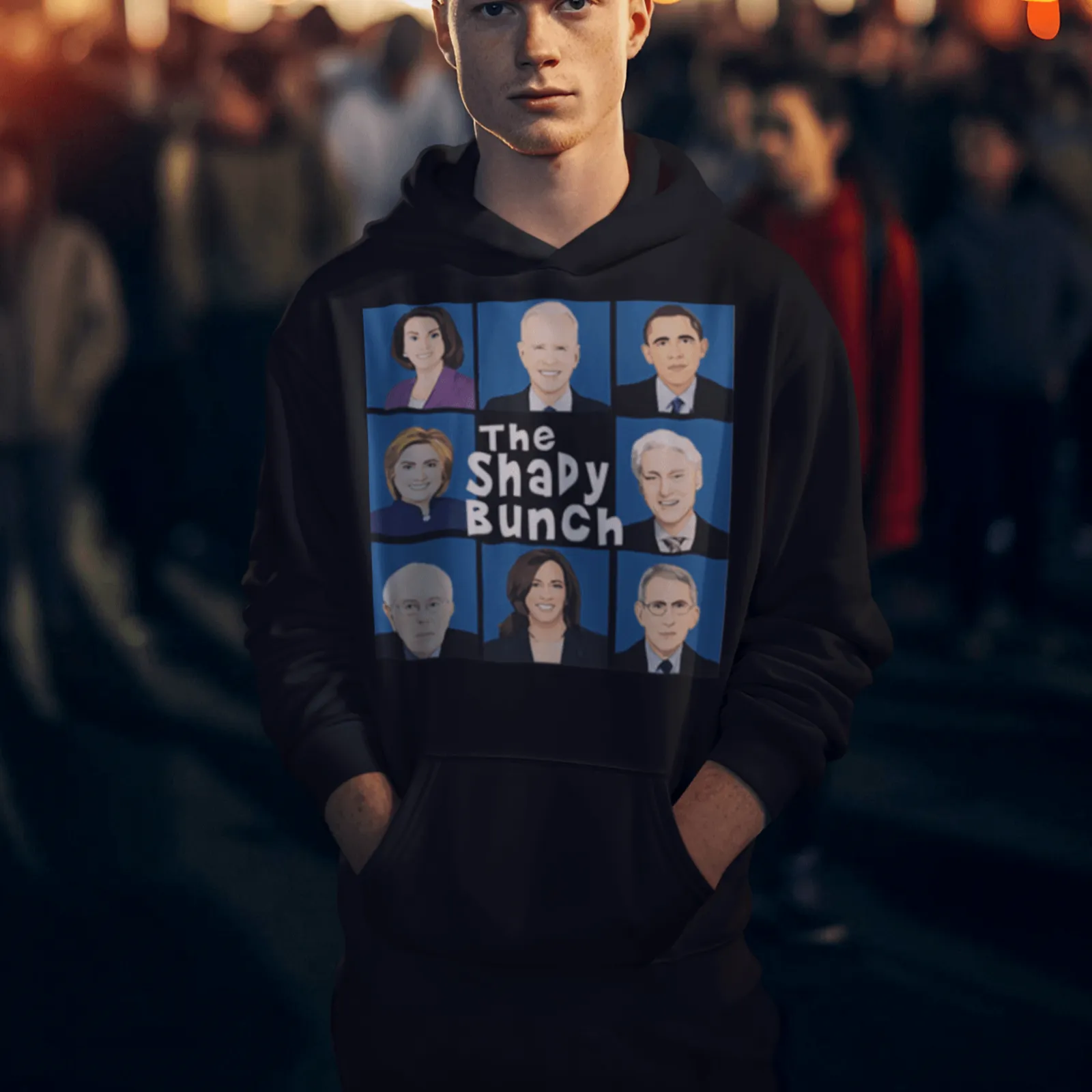 The Shady Bunch Hoodie Ultra Soft Midweight Unisex Pullover Sweatshirt