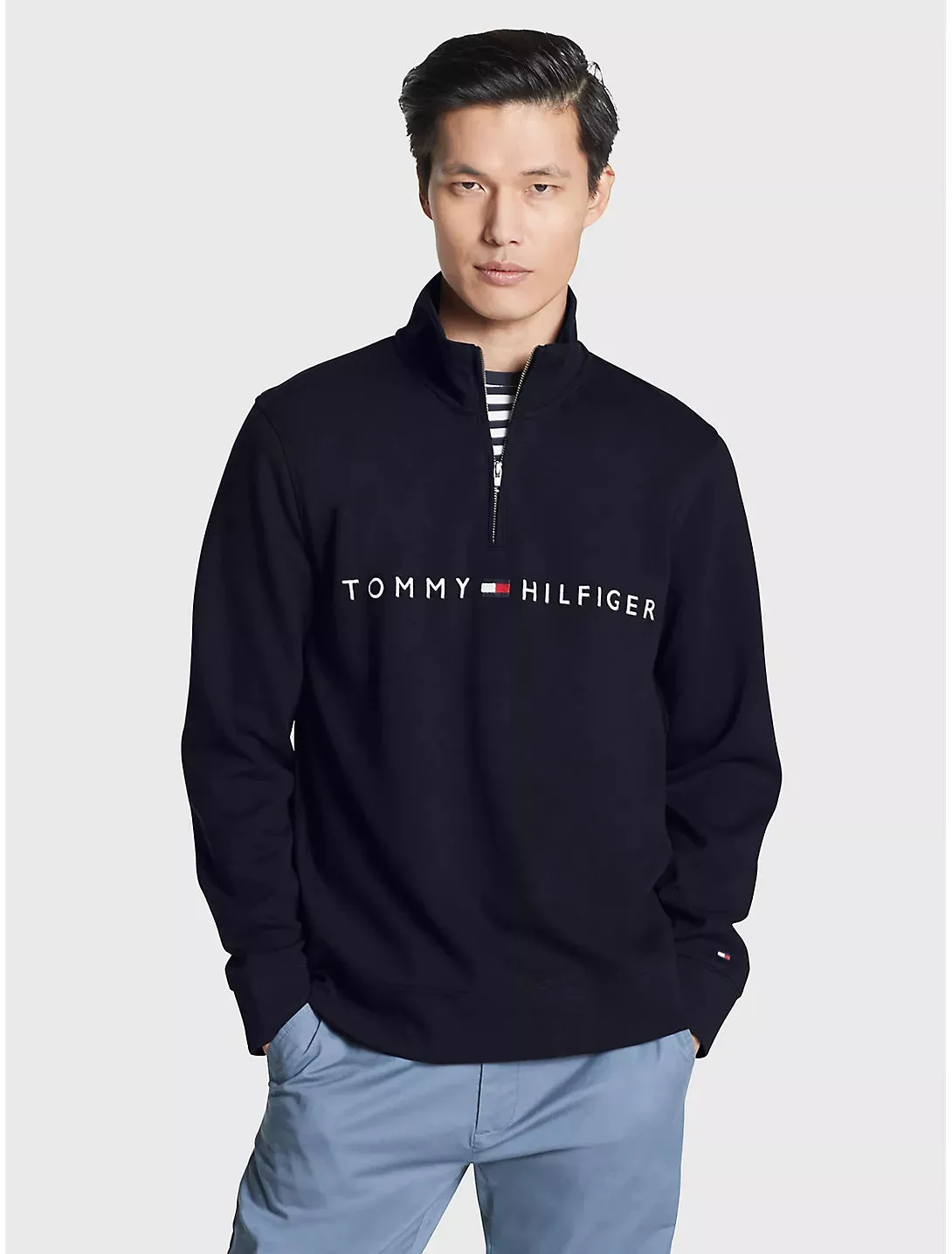 Tommy Hilfiger Essential Logo Zip Sweatshirt