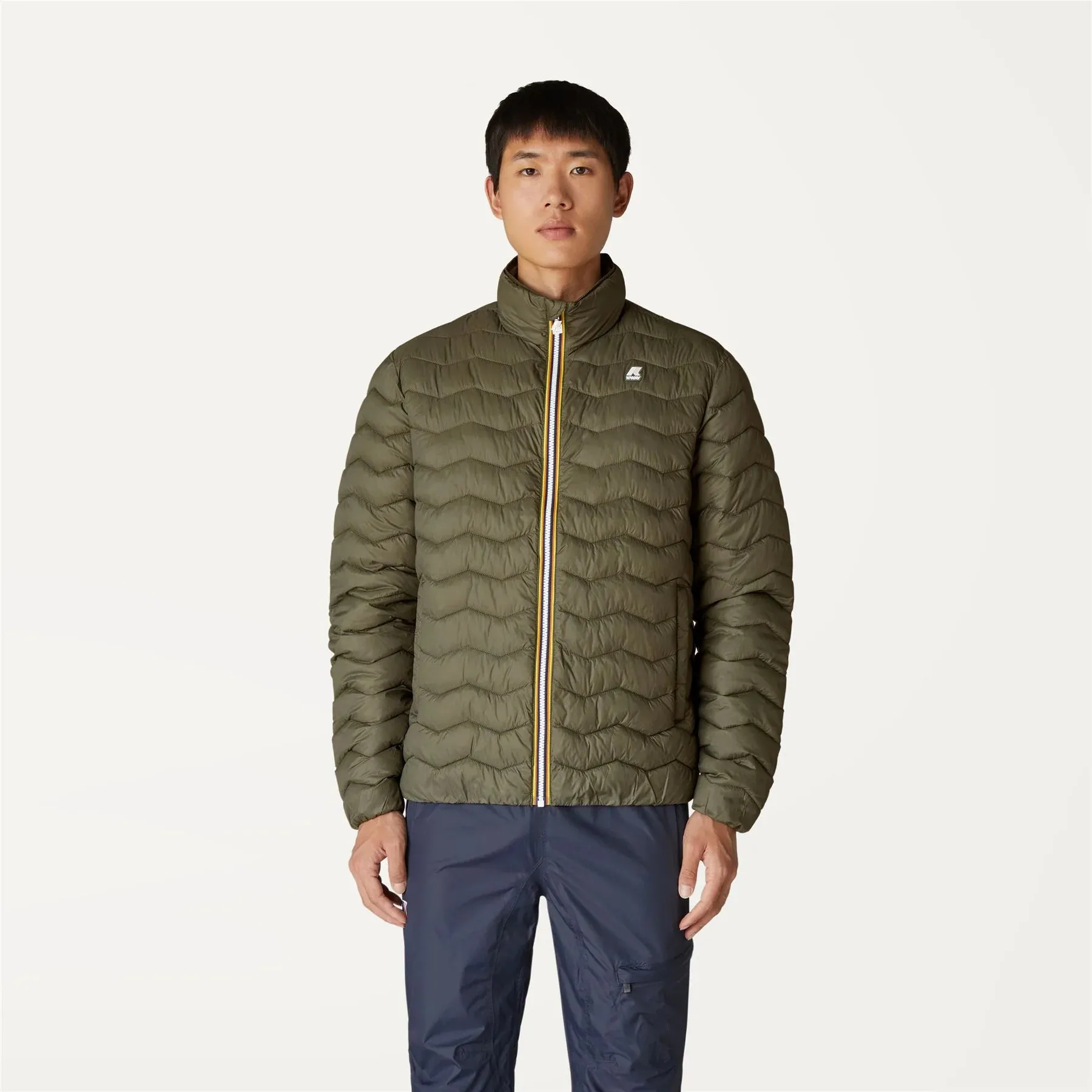 Valentine Eco Warm - Men Jacket in Green Blackish