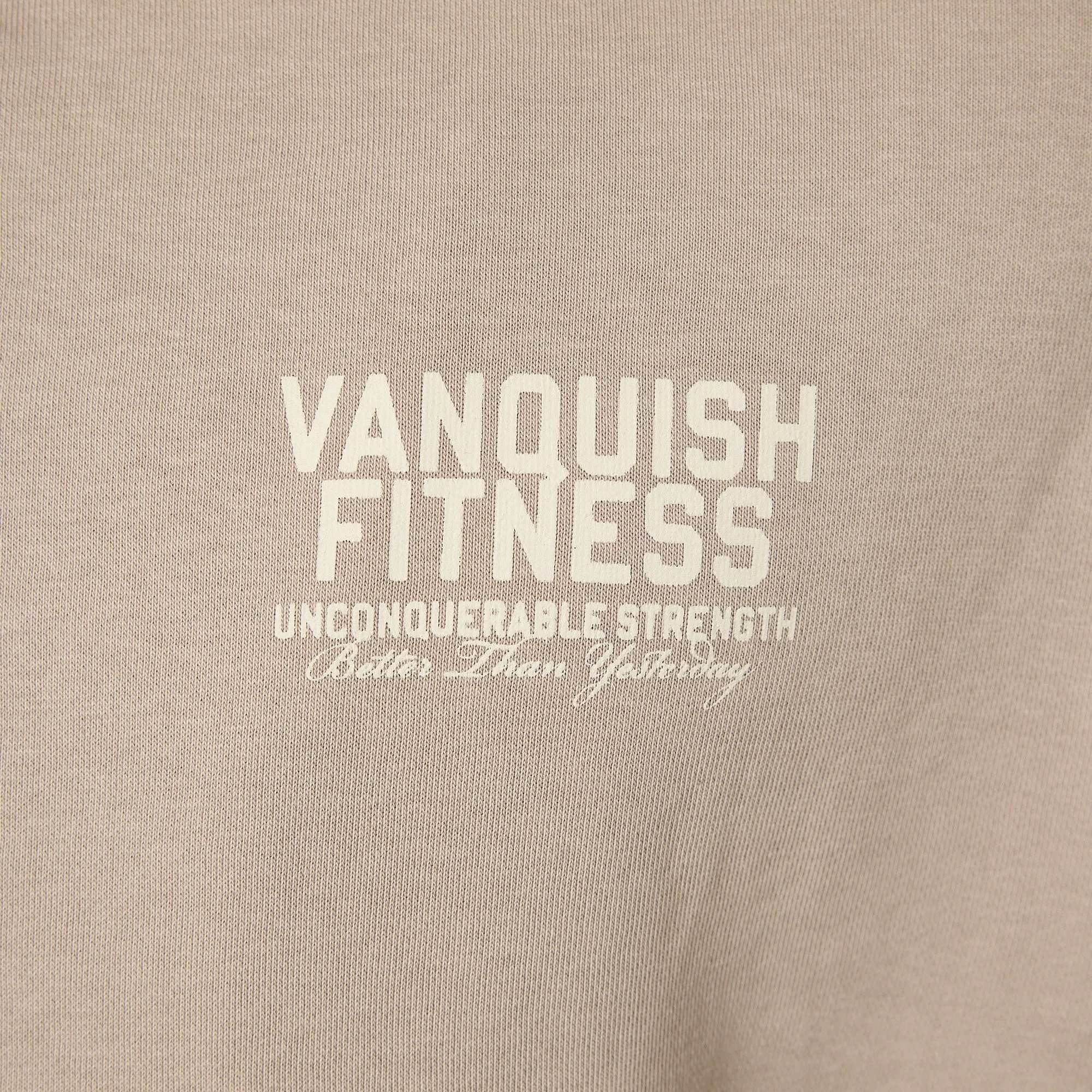 Vanquish TSP Unconquerable Strength Grey Oversized Pullover Hoodie